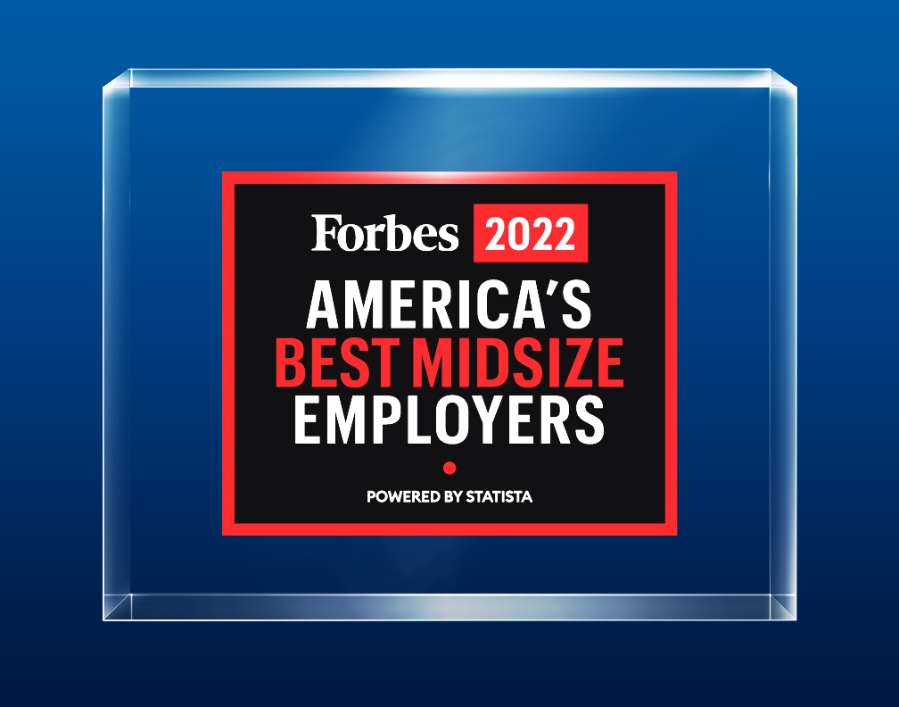 Forbes Best Midsize Employer Award