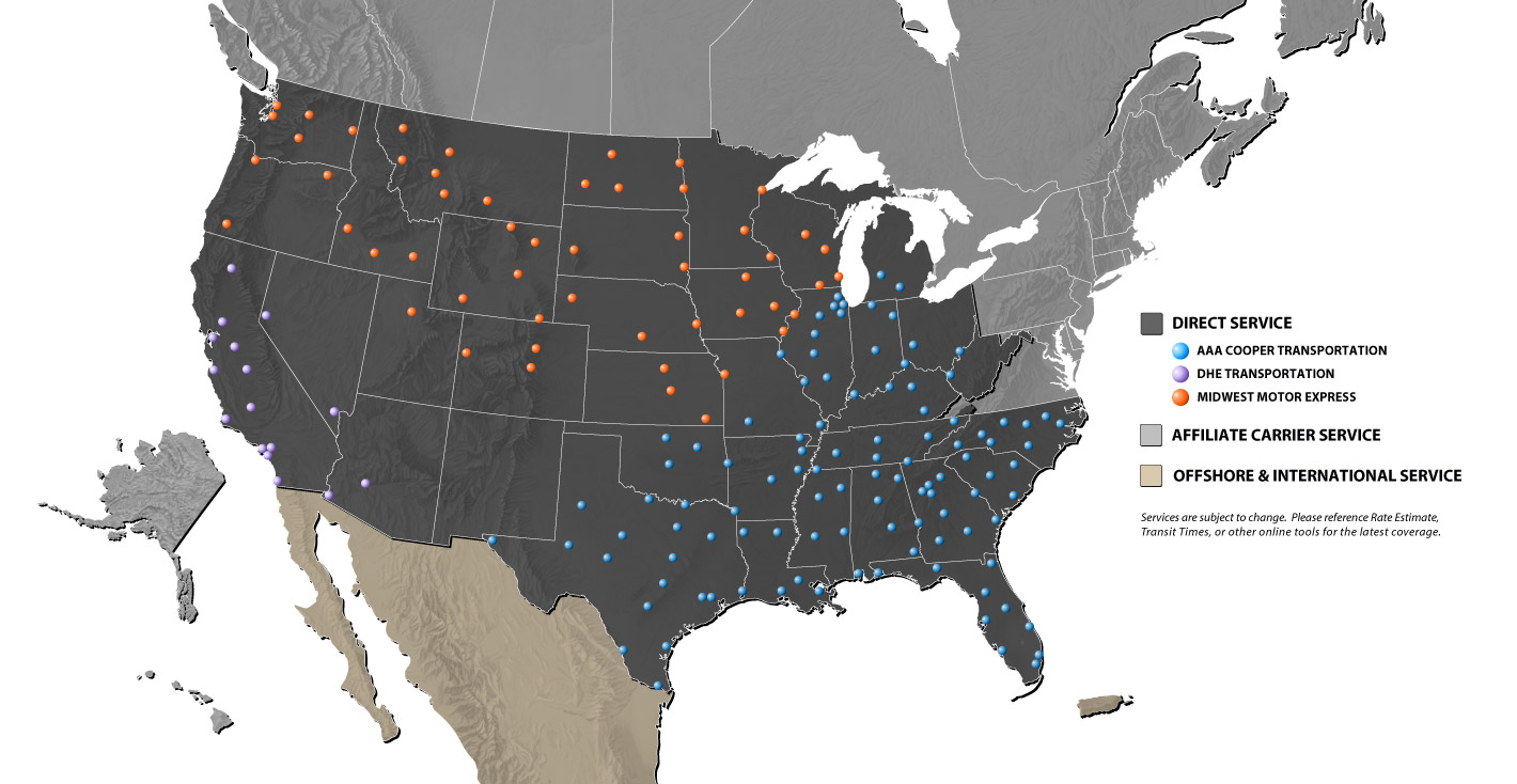ACT Pricing Options Map