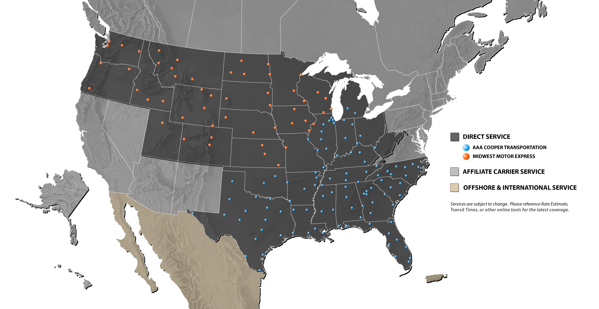 ACT Pricing Options Map