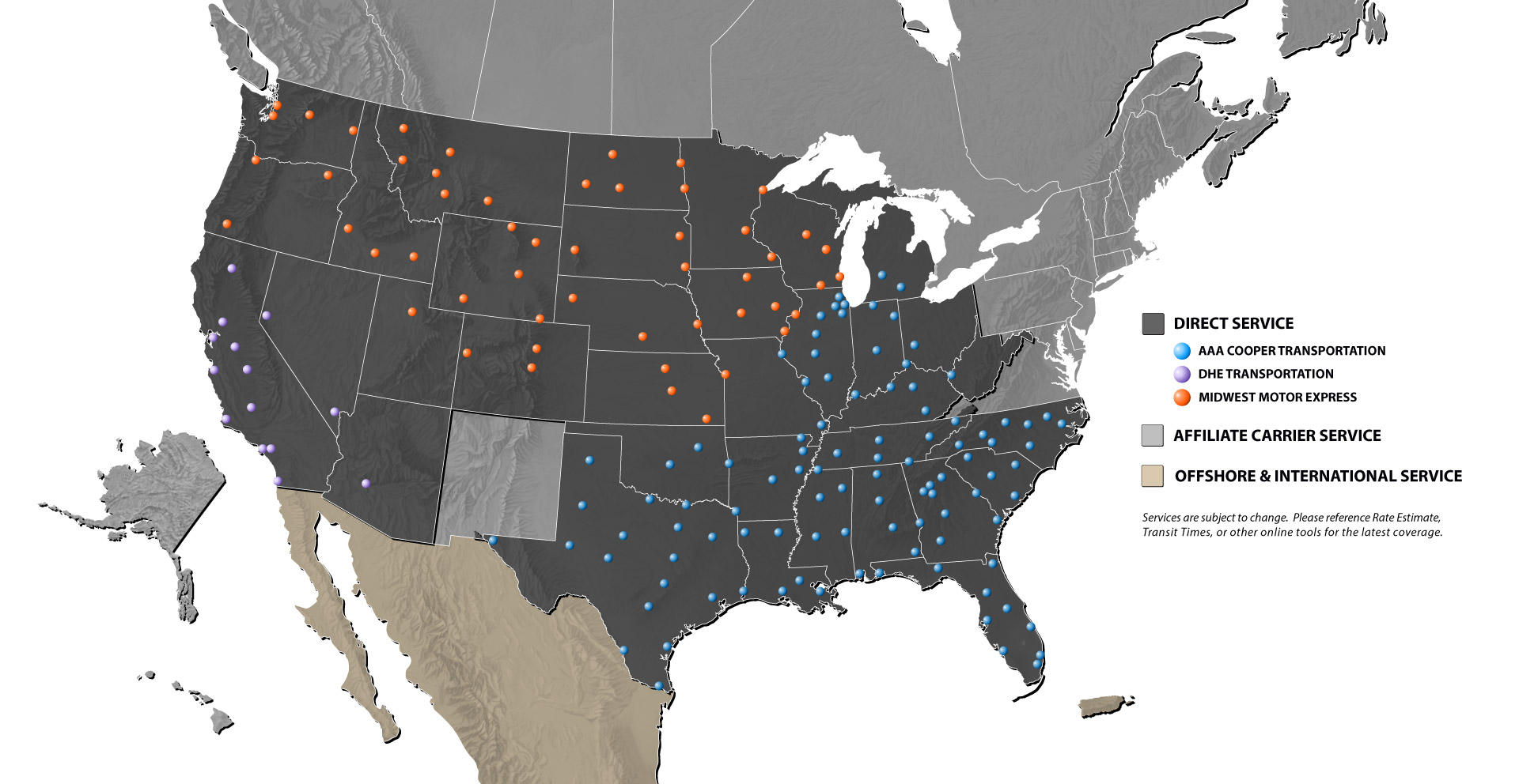 ACT Pricing Options Map